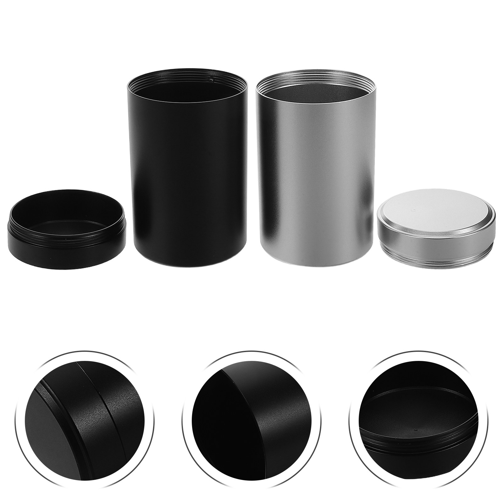 Food Storage Containers - Набор из 2-х металлических банок из