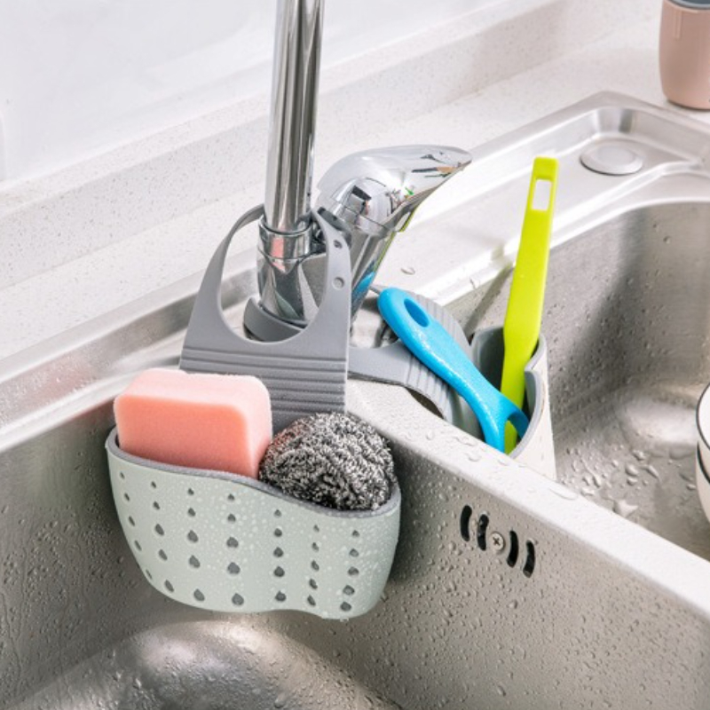 Kitchen Gadgets Holder - Подвесная корзина для раковины, регулируемый держатель