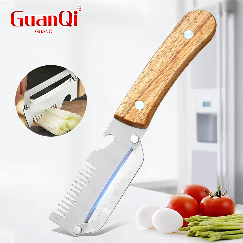 Household Kitchen Gadgets Vegetable Cutter Silk Cutter - Многофункциональная овощечистка из нержавеющей стали с