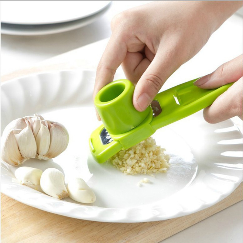 Kitchen Gadgets Green - 1 упаковка, мини-измельчитель для чеснока, креативный