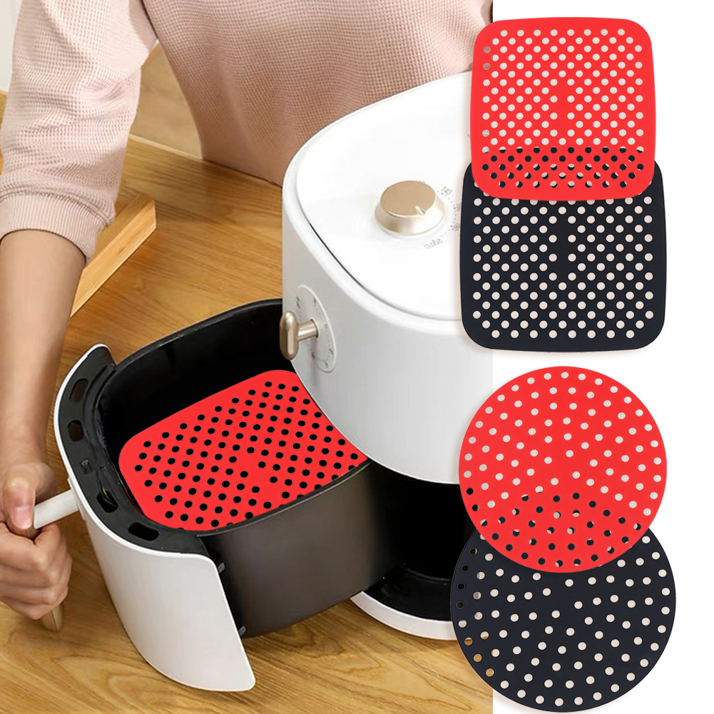 Air Fryer Accessories - Высококачественный силиконовый коврик для фритюрницы, кухонные