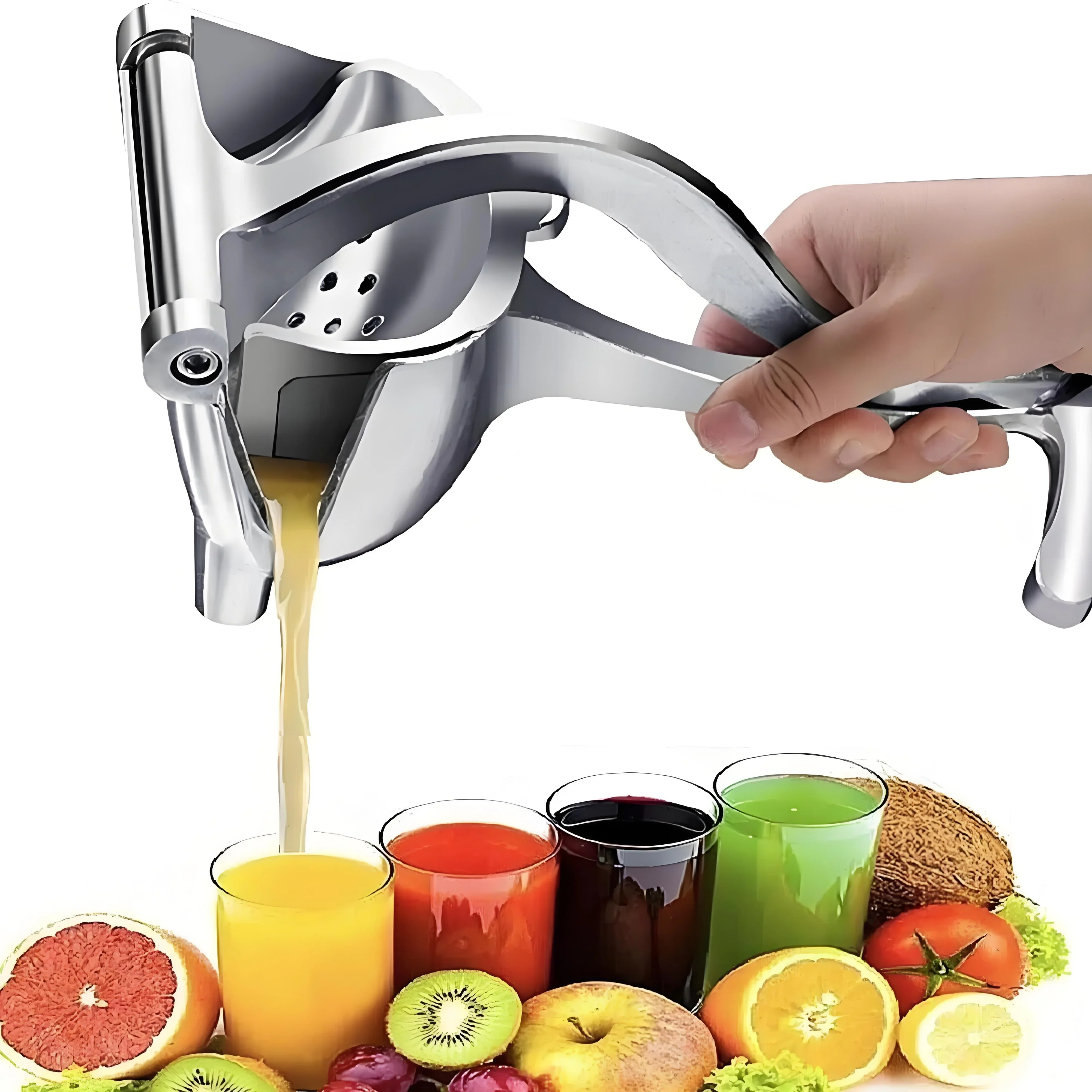 Kitchen Gadgets Juicer - Сверхмощная ручная соковыжималка для лимона 3-в-1