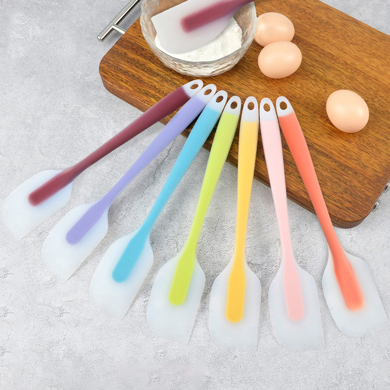 Kitchen Gadgets Must Have - Гибкий силиконовый скребок 2 размеров, термостойкий,