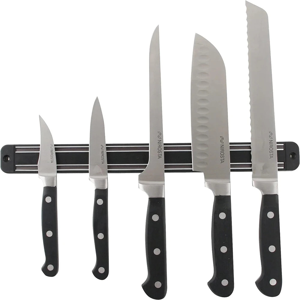 Magnetic Knife Strip - 13-дюймовый магнитный держатель для ножей, настенный