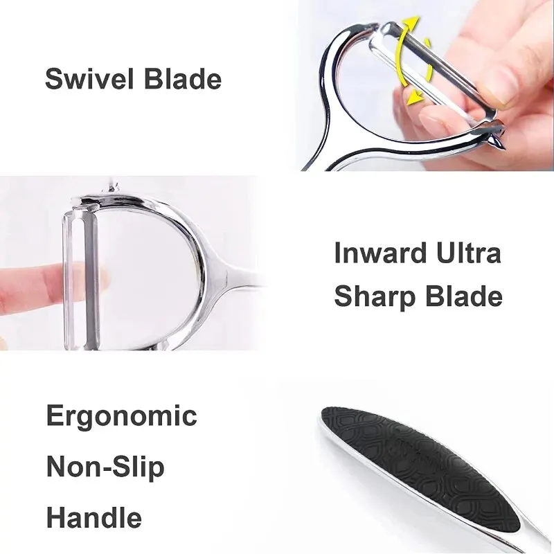 1 шт., овощечистка из нержавею – обзор и цена Household Kitchen Gadgets Vegetable Cutter Silk Cutter
