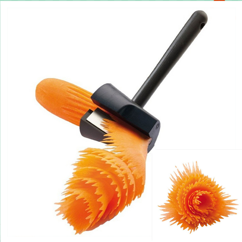 Зубчатый кухонный нож для наре – обзор и цена Household Kitchen Gadgets Vegetable Cutter Silk Cutter