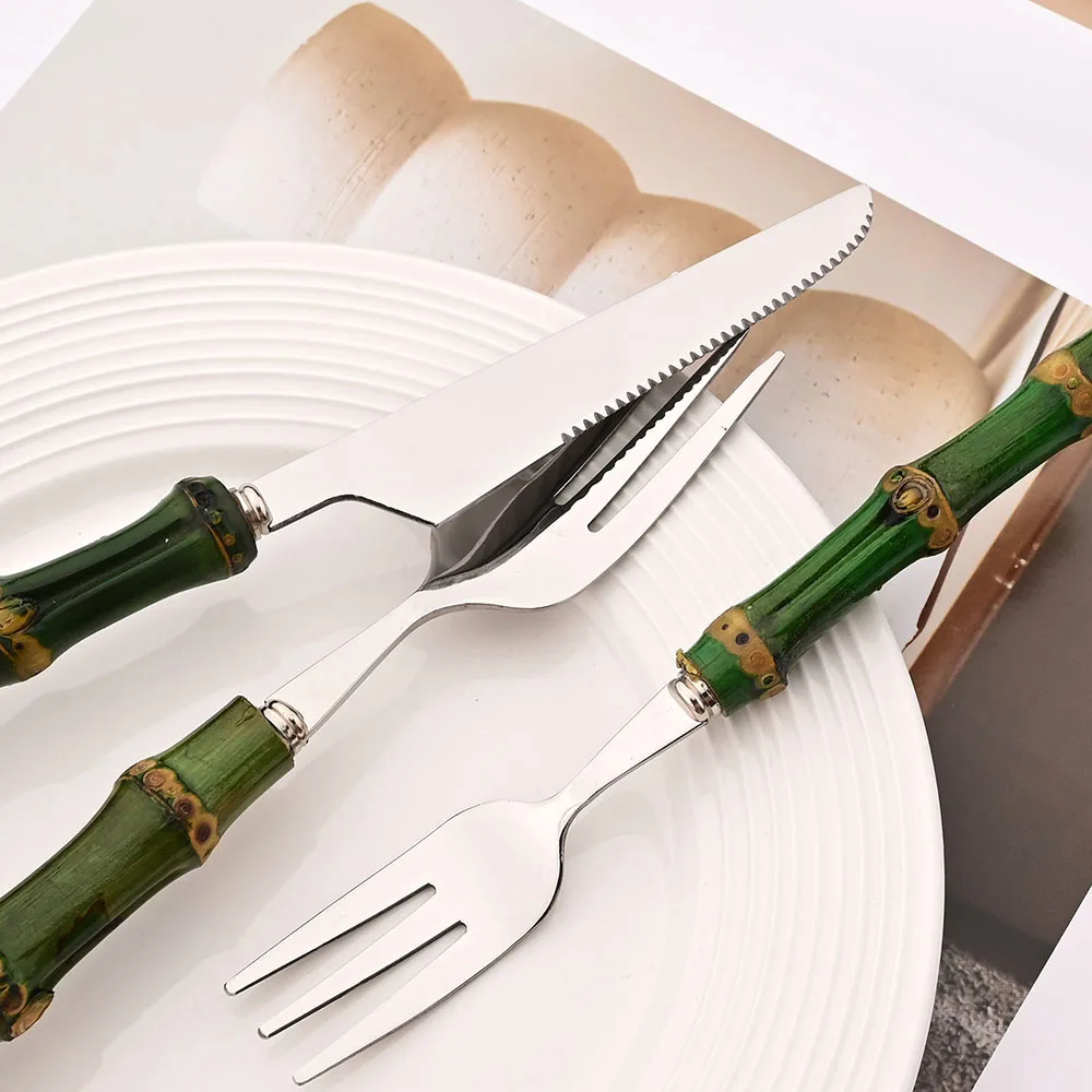 Набор столовых приборов из 4 п – обзор и цена Kitchen Gadgets Green