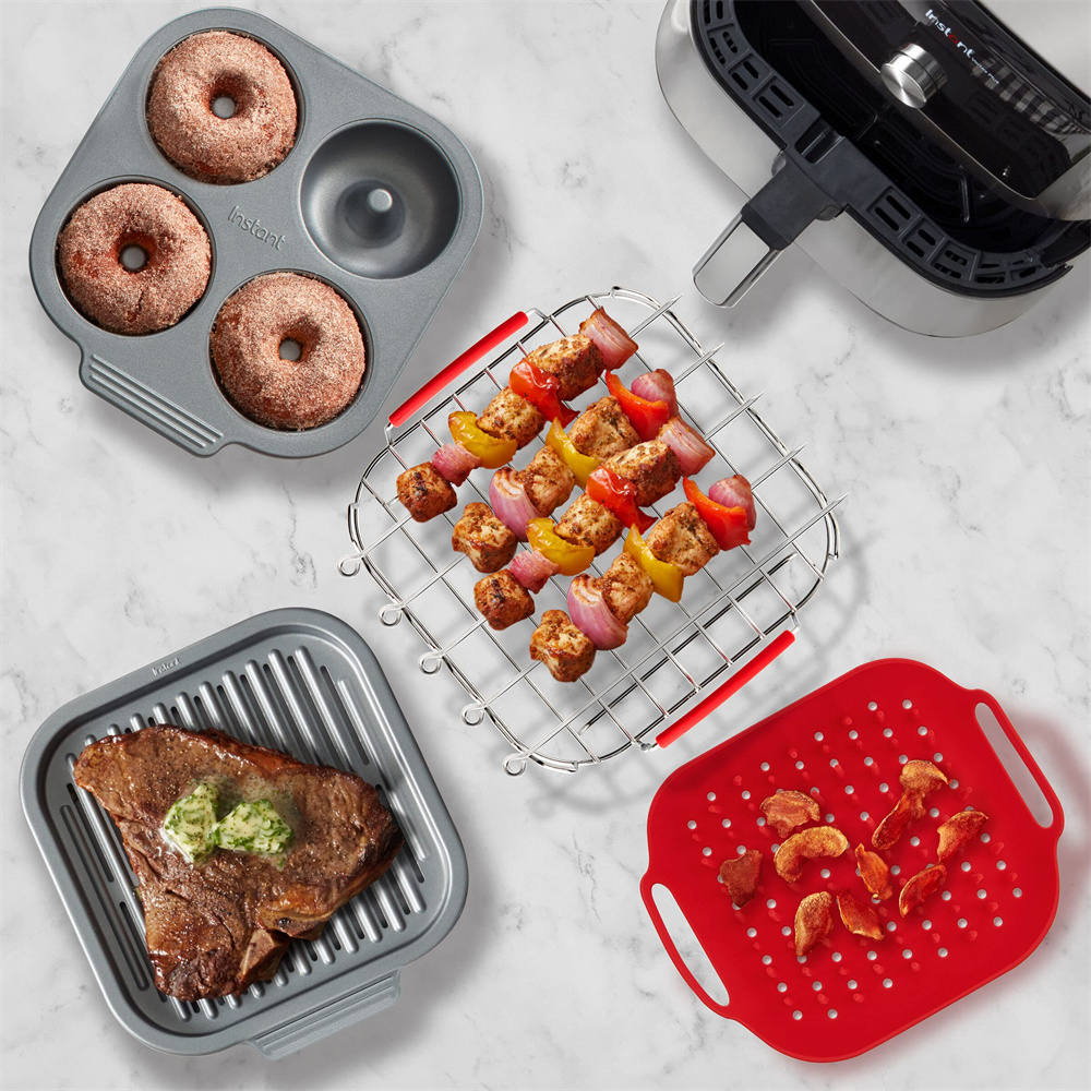 8-дюймовый аксессуар для фритю – обзор и цена Air Fryer Accessories