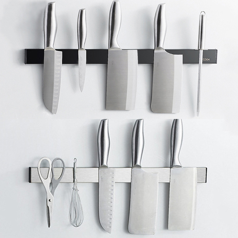 Настенный магнитный держатель  – обзор и цена Magnetic Knife Strip