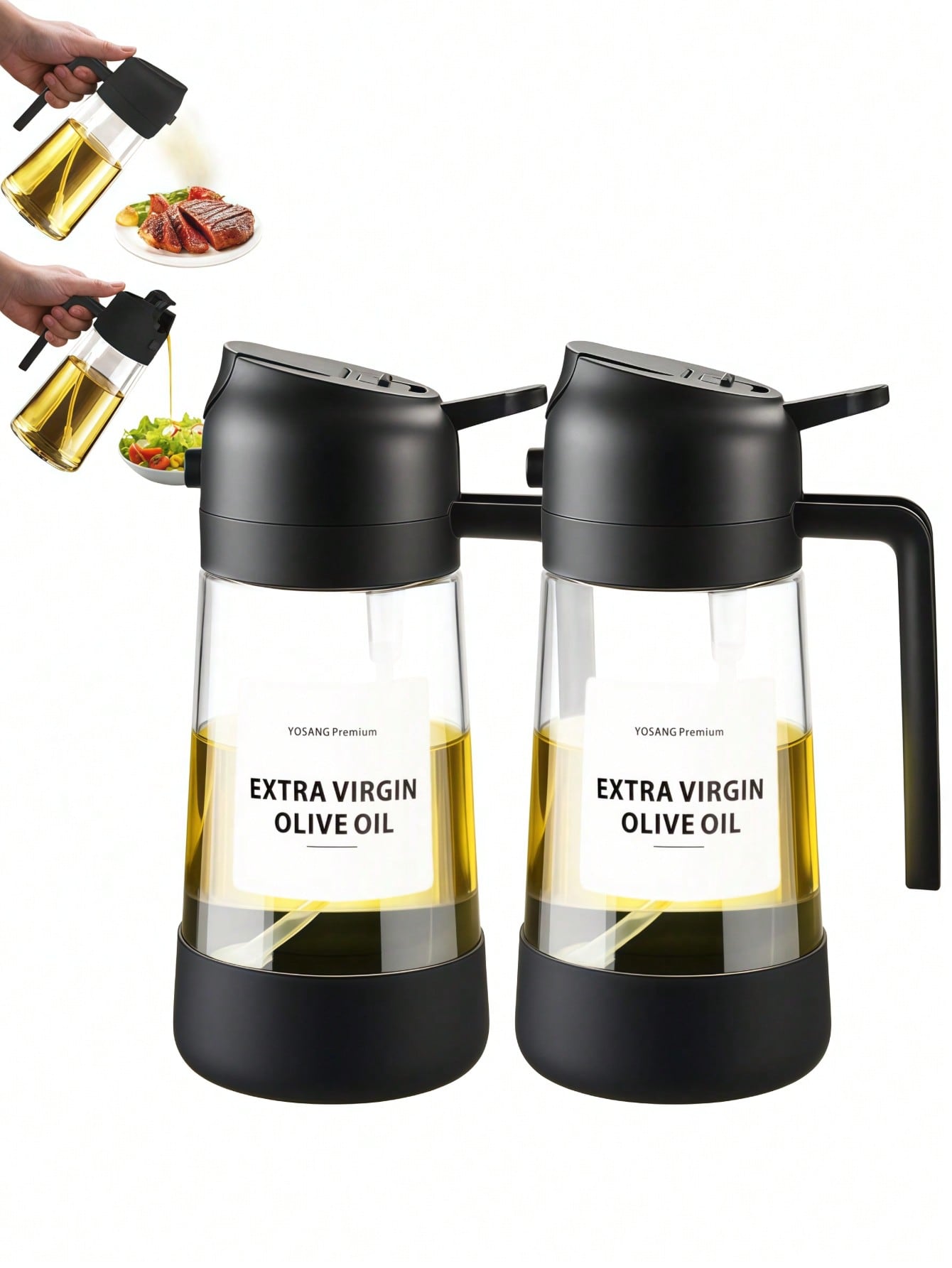 2 шт. 2-в-1 распылитель масла  – обзор и цена Kitchen Gadgets Must Have