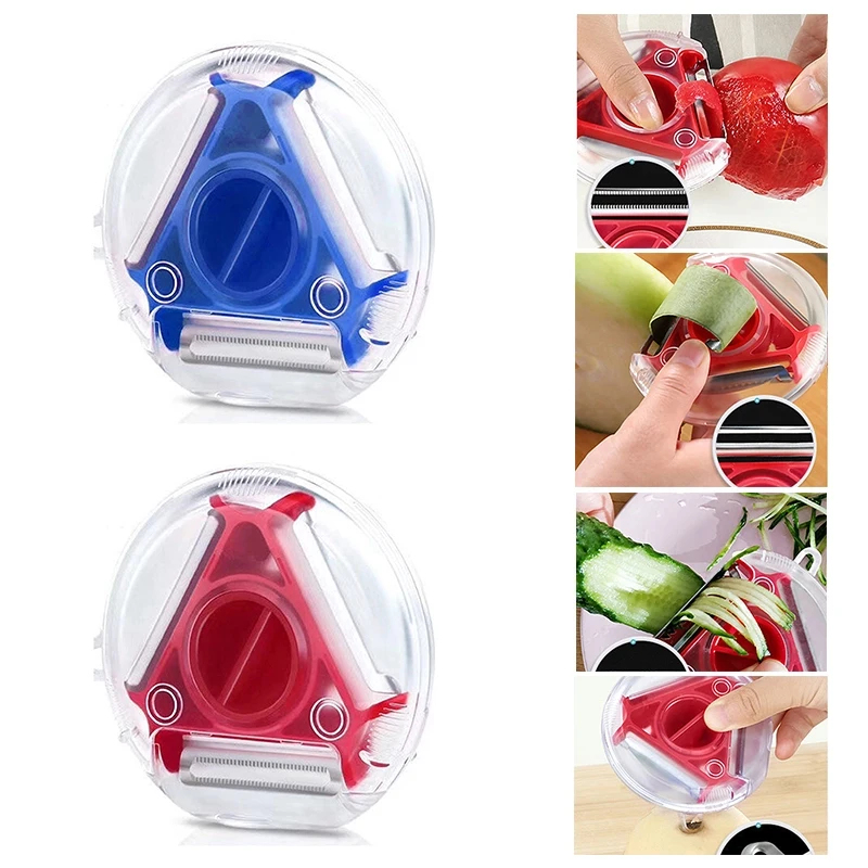 Набор из 3-х многофункциональн – обзор и цена Household Kitchen Gadgets Vegetable Cutter Silk Cutter